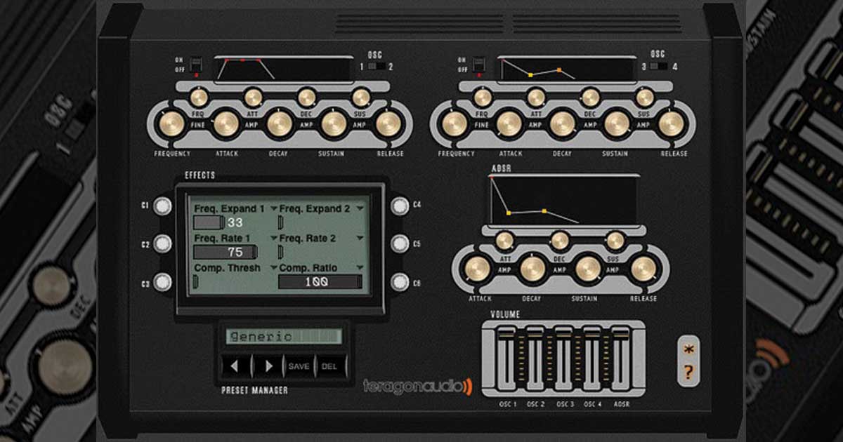 Teragon Audio Kickmaker Free Drum VST Synth Plugin