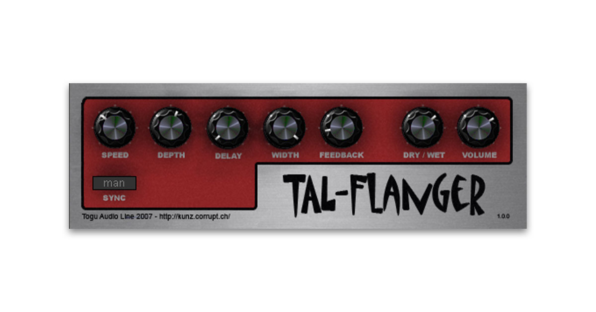 Download TAL-Flanger VST Plugin For PC & Mac Free Now