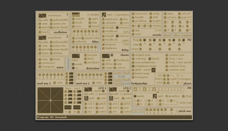 Download Oatmeal Free VSTi Plugin For Windows
