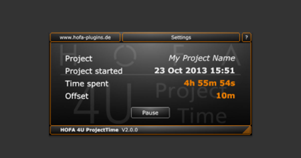 PROJECTIME Mac OS