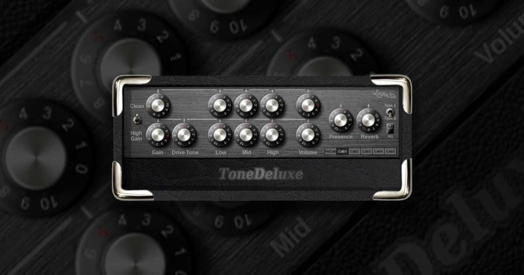 Tone Deluxe Amplifier | Free Analog Tube Amp VST Plugin | PC & Mac