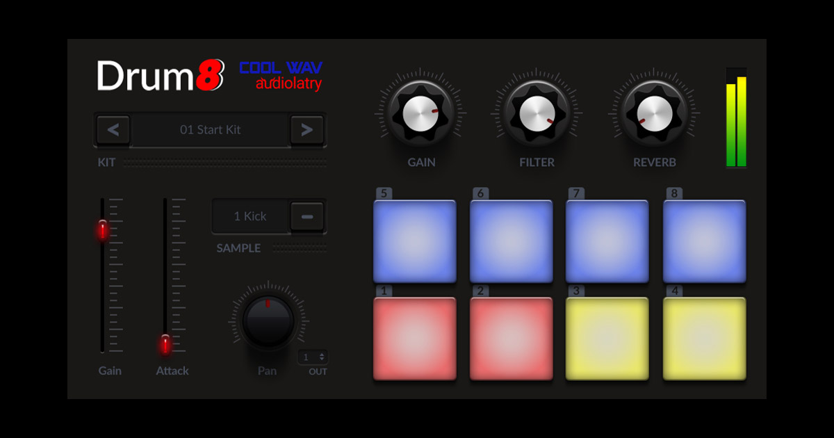 Audiolatry Drum8 VST For PC And Mac