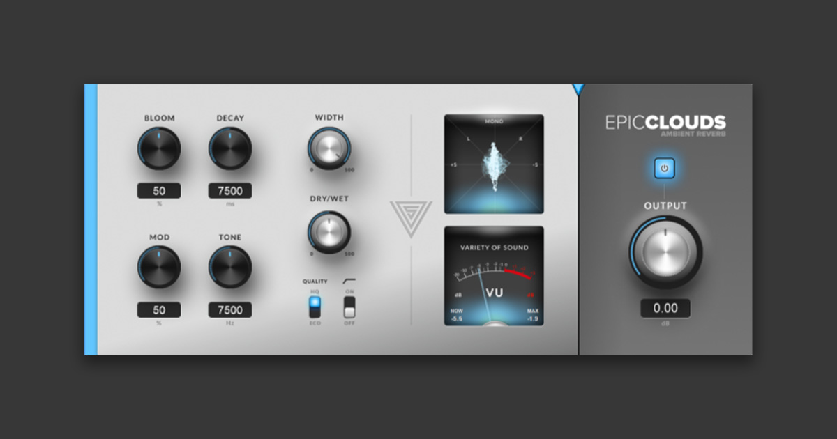 Download Variety Of Sound - epicCLOUDS Reverb VST Free Today
