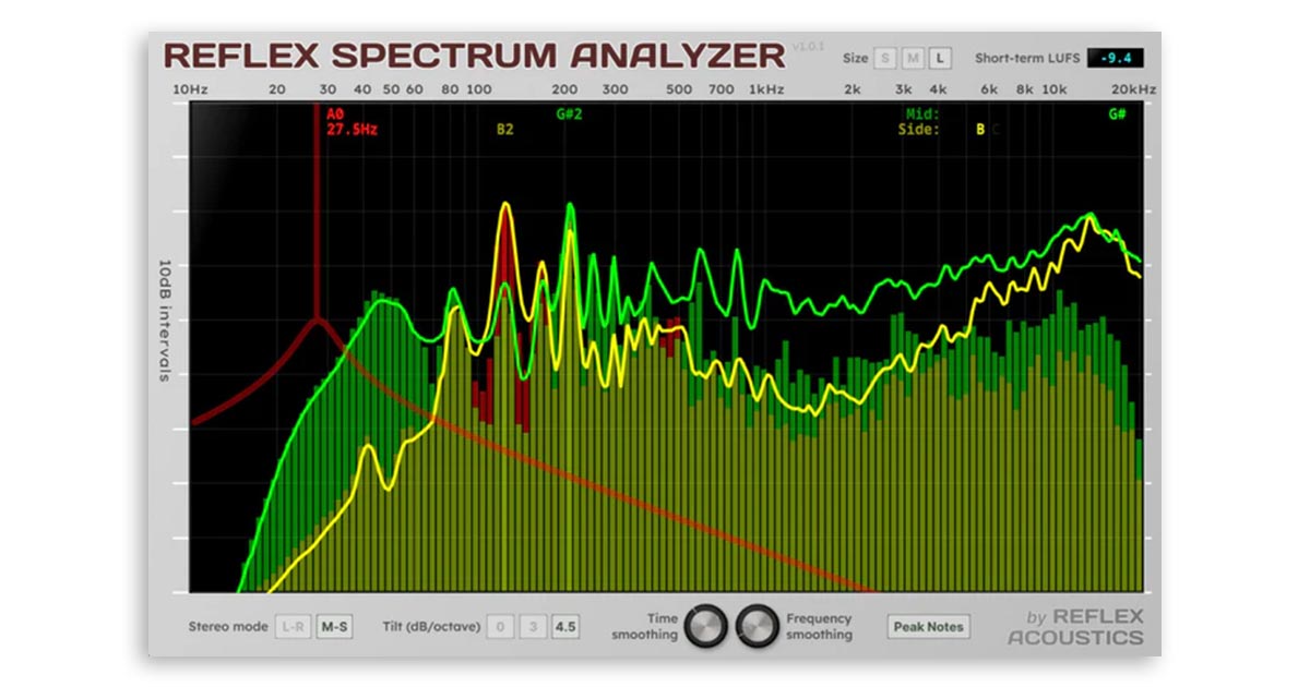 Free Reflex Spectrum Analyzer For Windows & Mac