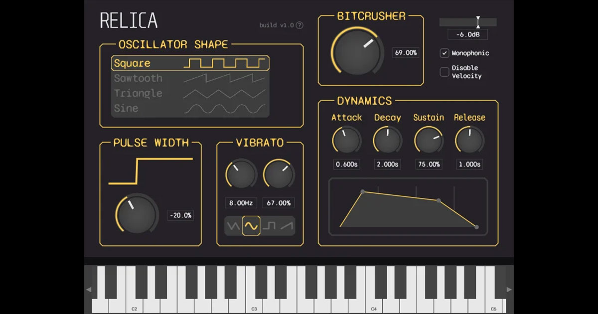 Download Relica Synth VST Plugin For Windows And Mac Today