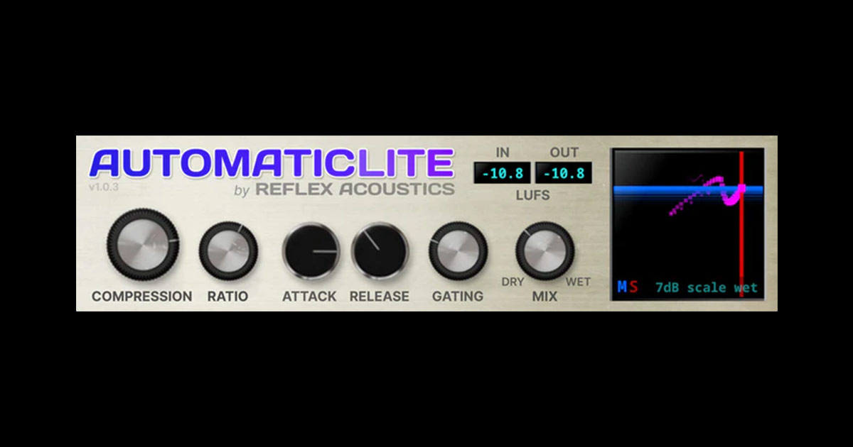 Download AutomaticLite Free Compressor VST Plugin