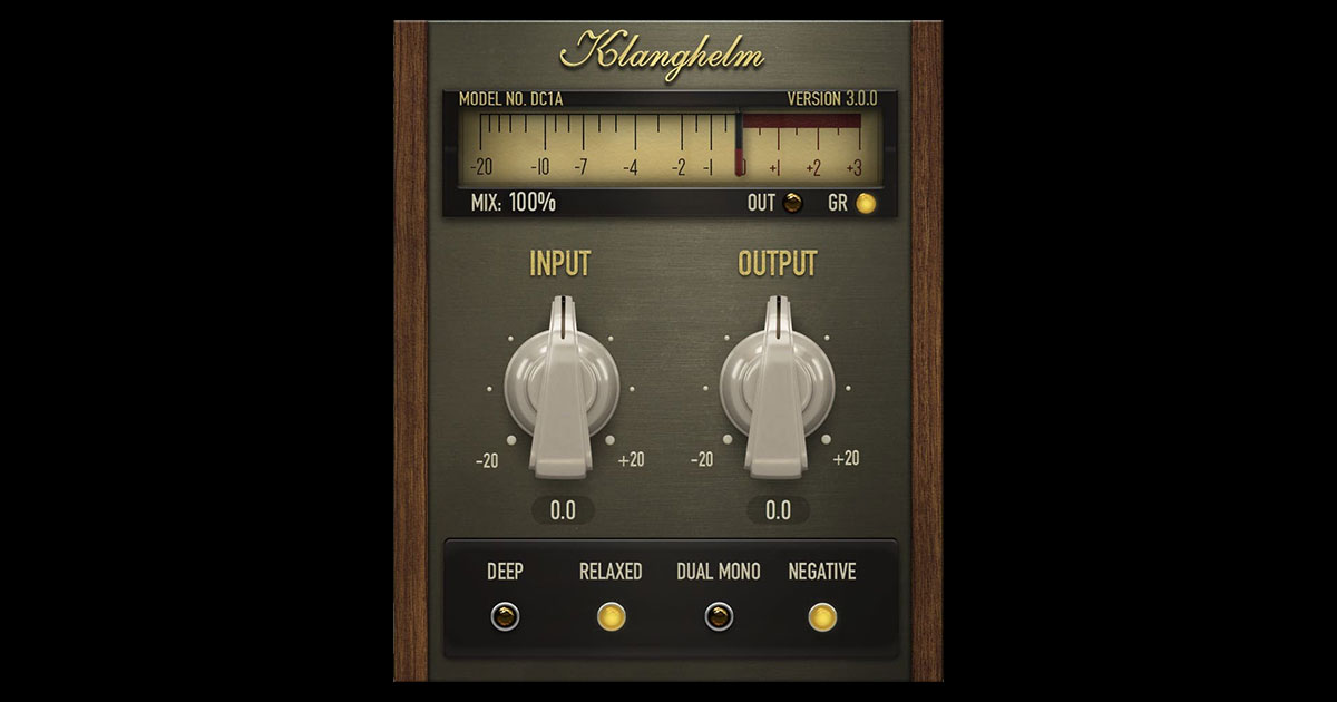 Download Klanghelm DC1A3 Free Compressor VST Plugin Now