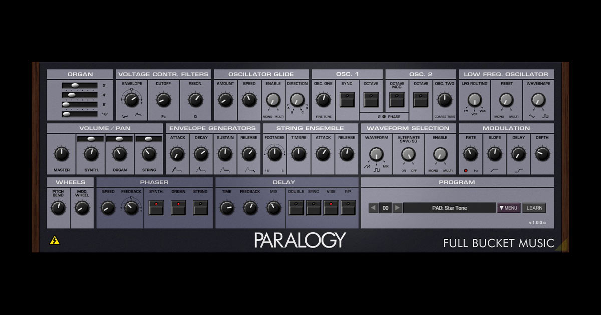 Download Paralogy Synth VST Plugin Free Today