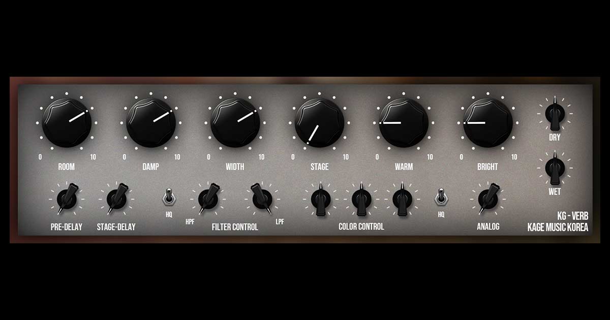 Download KG-VERB - Analog Reverb VST Plugin Free Now