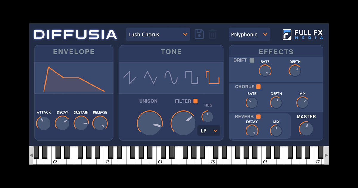 Download Diffusia Drone Synth VST Plugin Free Today