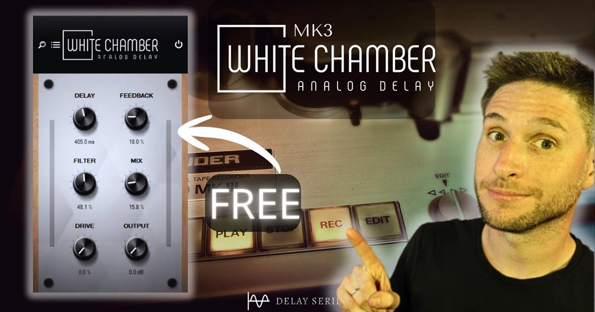 Download White Chamber Analog Delay VST Plugin Free Now
