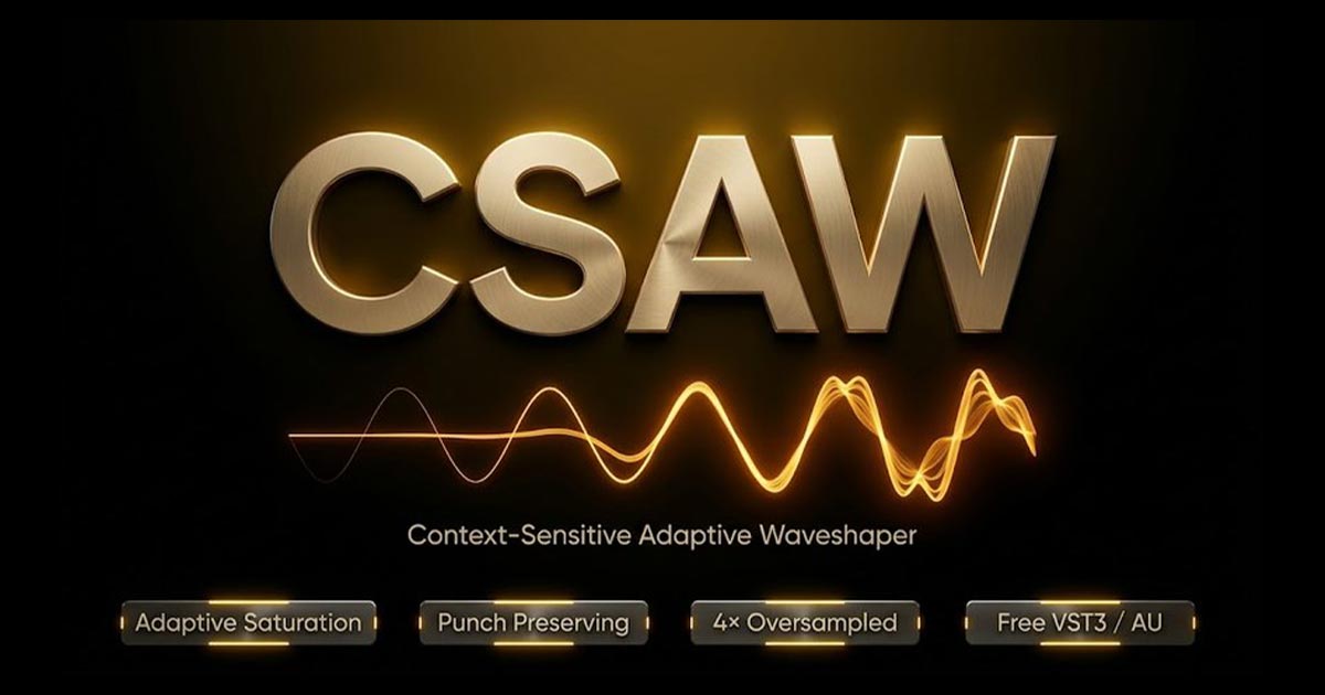 Get This Free Saturation VST Plugin Today